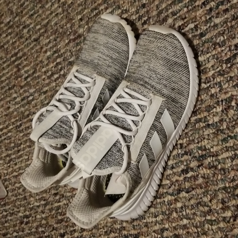 Adidas Cloudfoam Running Shoes Men’s Size 10.5 White